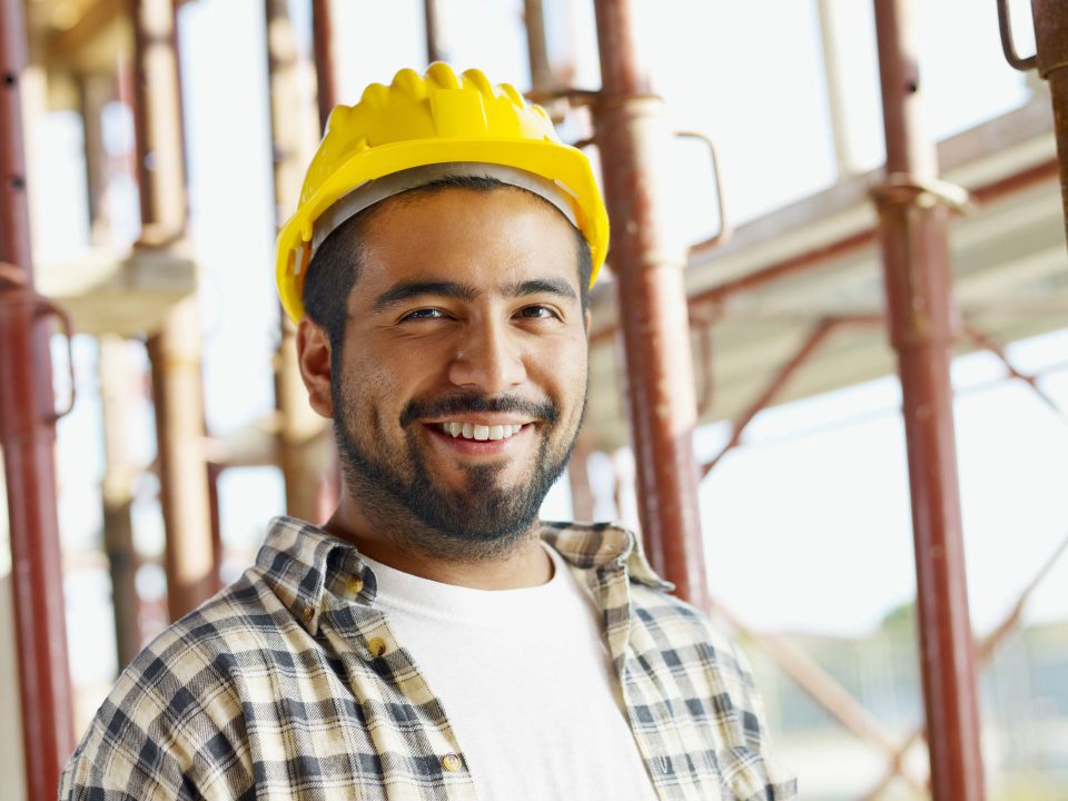 male construction worker